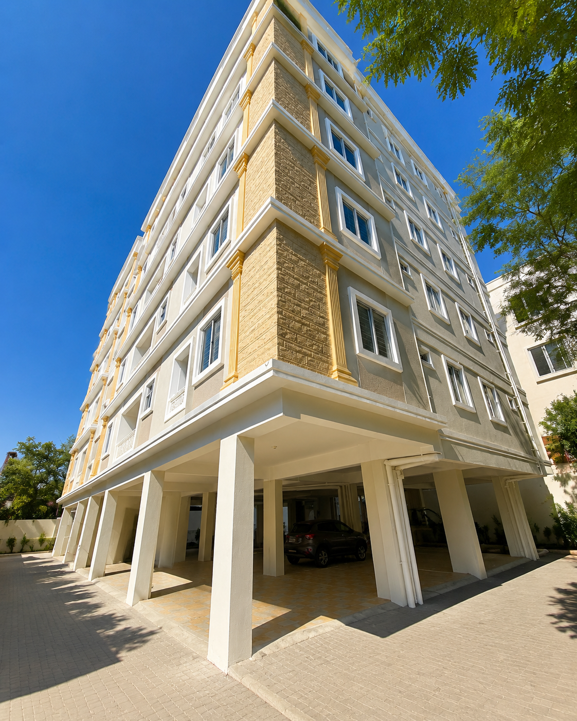Residential facade Hyderabad